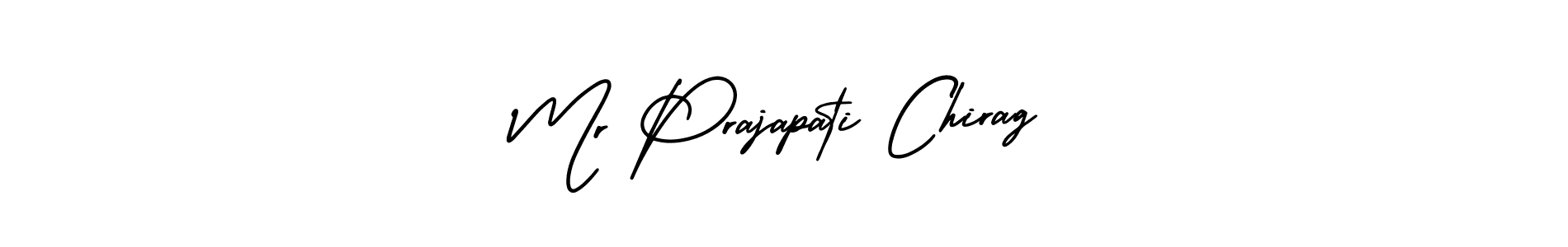 Also we have Mr Prajapati Chirag name is the best signature style. Create professional handwritten signature collection using AmerikaSignatureDemo-Regular autograph style. Mr Prajapati Chirag signature style 3 images and pictures png