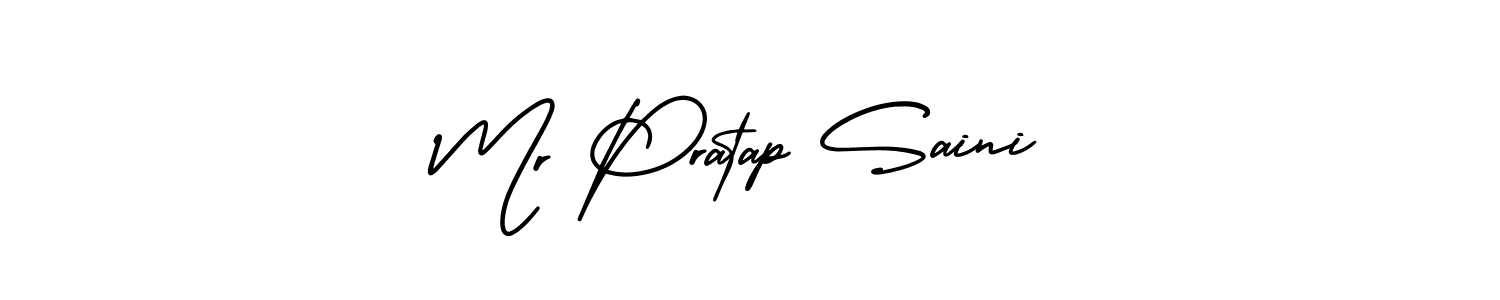 Check out images of Autograph of Mr Pratap Saini name. Actor Mr Pratap Saini Signature Style. AmerikaSignatureDemo-Regular is a professional sign style online. Mr Pratap Saini signature style 3 images and pictures png