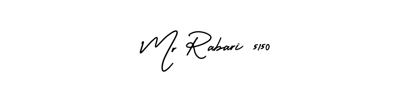 Mr Rabari 5150 stylish signature style. Best Handwritten Sign (AmerikaSignatureDemo-Regular) for my name. Handwritten Signature Collection Ideas for my name Mr Rabari 5150. Mr Rabari 5150 signature style 3 images and pictures png