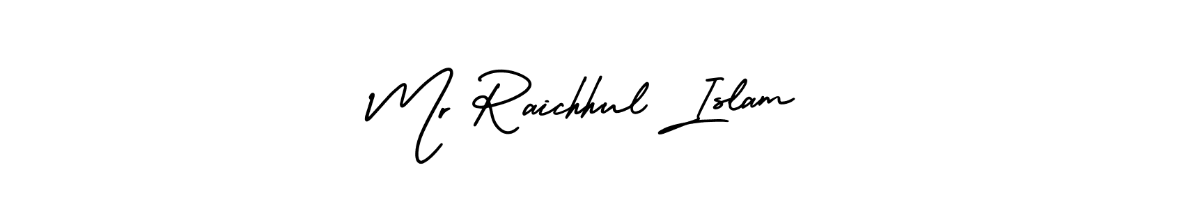 Also we have Mr Raichhul Islam name is the best signature style. Create professional handwritten signature collection using AmerikaSignatureDemo-Regular autograph style. Mr Raichhul Islam signature style 3 images and pictures png