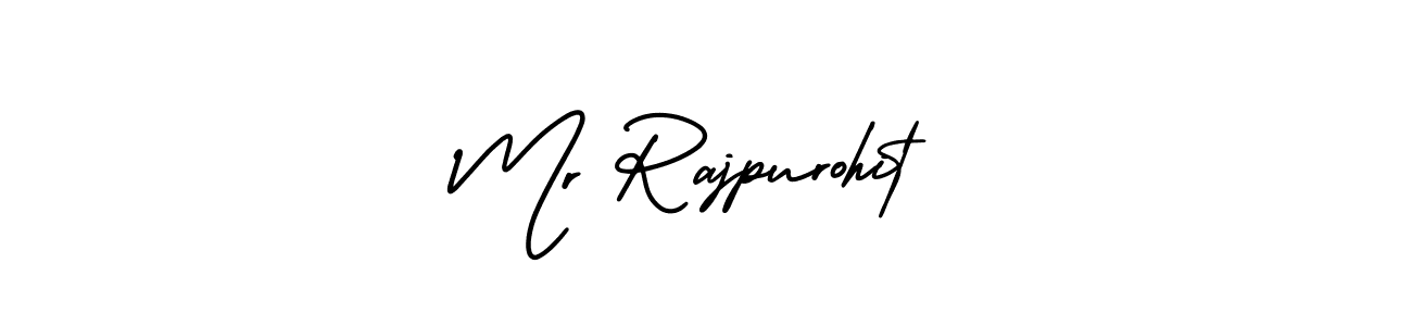 Create a beautiful signature design for name Mr Rajpurohit. With this signature (AmerikaSignatureDemo-Regular) fonts, you can make a handwritten signature for free. Mr Rajpurohit signature style 3 images and pictures png