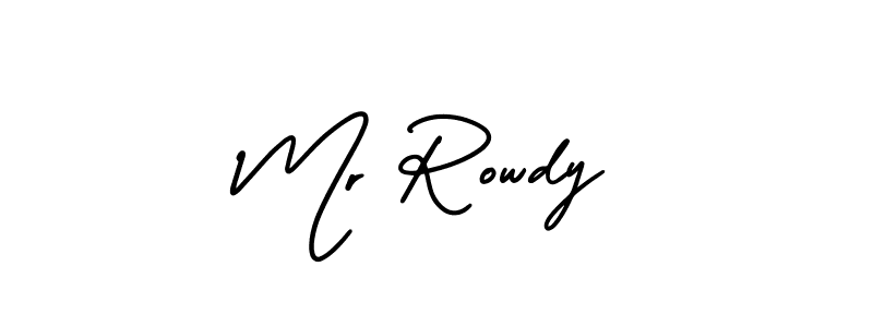 Here are the top 10 professional signature styles for the name Mr Rowdy. These are the best autograph styles you can use for your name. Mr Rowdy signature style 3 images and pictures png