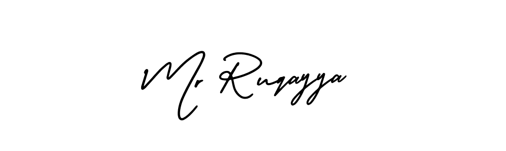 Make a short Mr Ruqayya signature style. Manage your documents anywhere anytime using AmerikaSignatureDemo-Regular. Create and add eSignatures, submit forms, share and send files easily. Mr Ruqayya signature style 3 images and pictures png