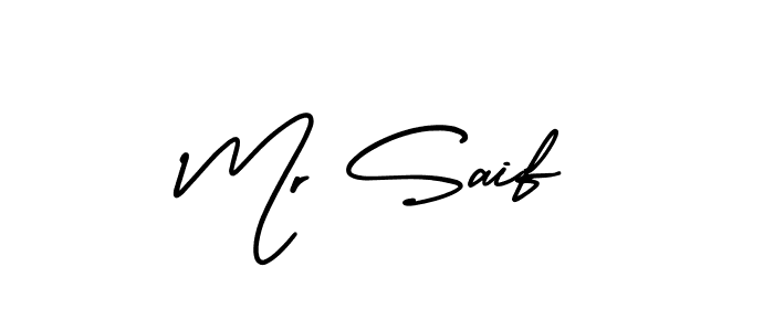 Make a short Mr Saif signature style. Manage your documents anywhere anytime using AmerikaSignatureDemo-Regular. Create and add eSignatures, submit forms, share and send files easily. Mr Saif signature style 3 images and pictures png