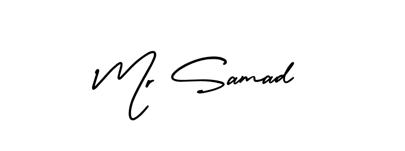 How to Draw Mr Samad signature style? AmerikaSignatureDemo-Regular is a latest design signature styles for name Mr Samad. Mr Samad signature style 3 images and pictures png