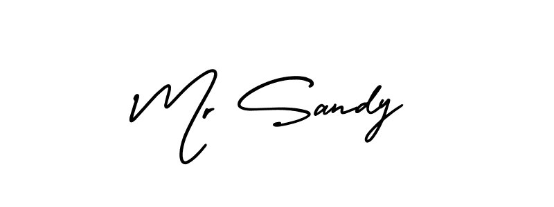 AmerikaSignatureDemo-Regular is a professional signature style that is perfect for those who want to add a touch of class to their signature. It is also a great choice for those who want to make their signature more unique. Get Mr Sandy name to fancy signature for free. Mr Sandy signature style 3 images and pictures png