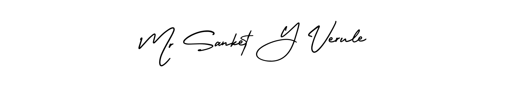 Here are the top 10 professional signature styles for the name Mr Sanket Y Verule. These are the best autograph styles you can use for your name. Mr Sanket Y Verule signature style 3 images and pictures png