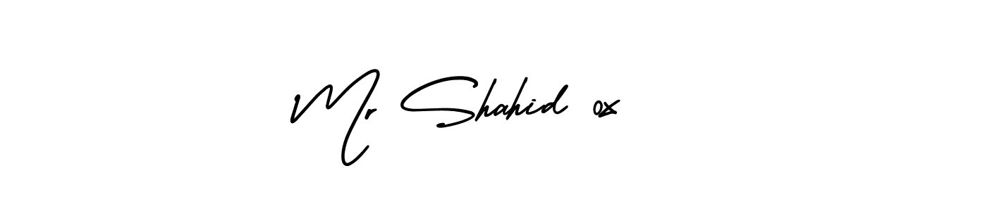 Create a beautiful signature design for name Mr Shahid 0x  . With this signature (AmerikaSignatureDemo-Regular) fonts, you can make a handwritten signature for free. Mr Shahid 0x   signature style 3 images and pictures png