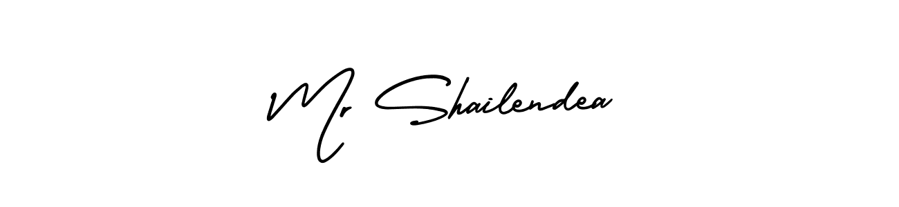 Create a beautiful signature design for name Mr Shailendea. With this signature (AmerikaSignatureDemo-Regular) fonts, you can make a handwritten signature for free. Mr Shailendea signature style 3 images and pictures png