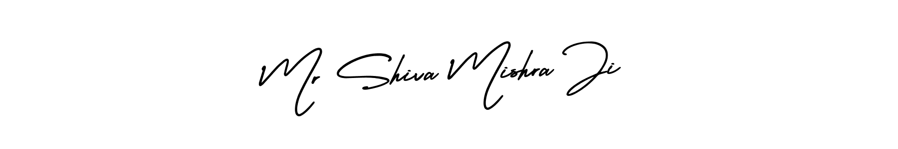 Make a beautiful signature design for name Mr Shiva Mishra Ji. With this signature (AmerikaSignatureDemo-Regular) style, you can create a handwritten signature for free. Mr Shiva Mishra Ji signature style 3 images and pictures png