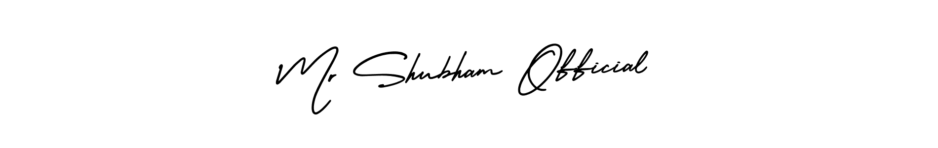 How to make Mr Shubham Official signature? AmerikaSignatureDemo-Regular is a professional autograph style. Create handwritten signature for Mr Shubham Official name. Mr Shubham Official signature style 3 images and pictures png