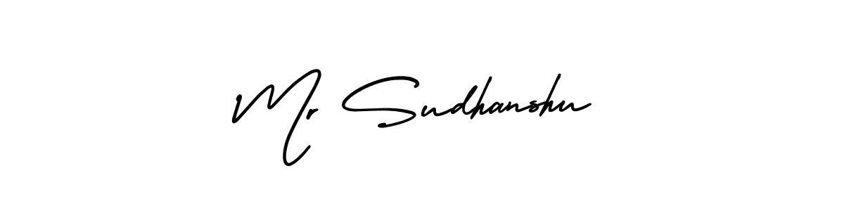 AmerikaSignatureDemo-Regular is a professional signature style that is perfect for those who want to add a touch of class to their signature. It is also a great choice for those who want to make their signature more unique. Get Mr Sudhanshu name to fancy signature for free. Mr Sudhanshu signature style 3 images and pictures png