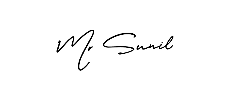 if you are searching for the best signature style for your name Mr Sunil. so please give up your signature search. here we have designed multiple signature styles  using AmerikaSignatureDemo-Regular. Mr Sunil signature style 3 images and pictures png