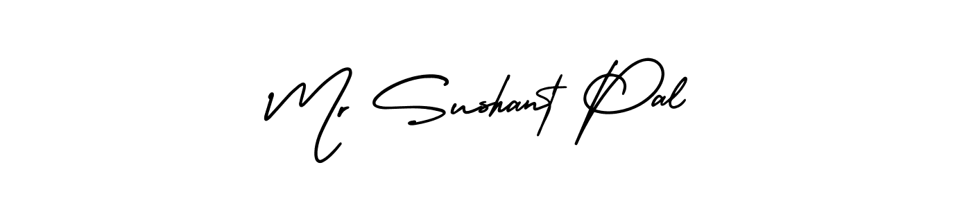 It looks lik you need a new signature style for name Mr Sushant Pal. Design unique handwritten (AmerikaSignatureDemo-Regular) signature with our free signature maker in just a few clicks. Mr Sushant Pal signature style 3 images and pictures png