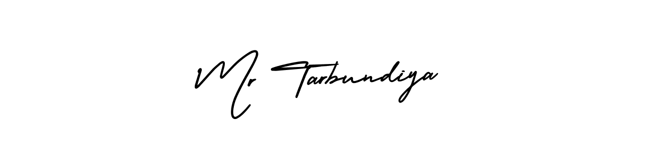 Mr Tarbundiya stylish signature style. Best Handwritten Sign (AmerikaSignatureDemo-Regular) for my name. Handwritten Signature Collection Ideas for my name Mr Tarbundiya. Mr Tarbundiya signature style 3 images and pictures png