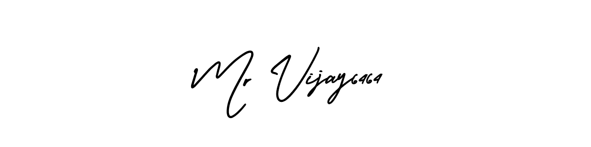 It looks lik you need a new signature style for name Mr Vijay6464. Design unique handwritten (AmerikaSignatureDemo-Regular) signature with our free signature maker in just a few clicks. Mr Vijay6464 signature style 3 images and pictures png