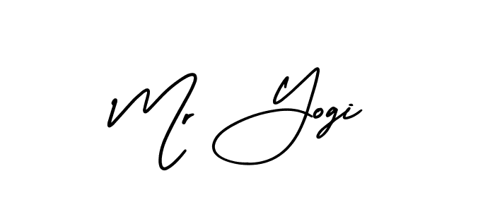 AmerikaSignatureDemo-Regular is a professional signature style that is perfect for those who want to add a touch of class to their signature. It is also a great choice for those who want to make their signature more unique. Get Mr Yogi name to fancy signature for free. Mr Yogi signature style 3 images and pictures png