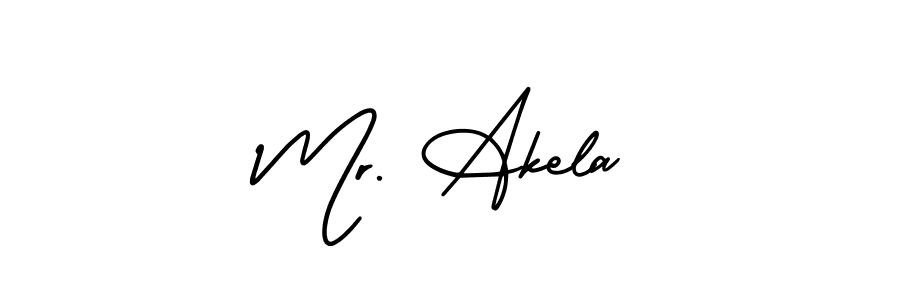 Make a beautiful signature design for name Mr. Akela. Use this online signature maker to create a handwritten signature for free. Mr. Akela signature style 3 images and pictures png