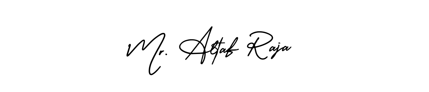 Mr. Altaf Raja stylish signature style. Best Handwritten Sign (AmerikaSignatureDemo-Regular) for my name. Handwritten Signature Collection Ideas for my name Mr. Altaf Raja. Mr. Altaf Raja signature style 3 images and pictures png