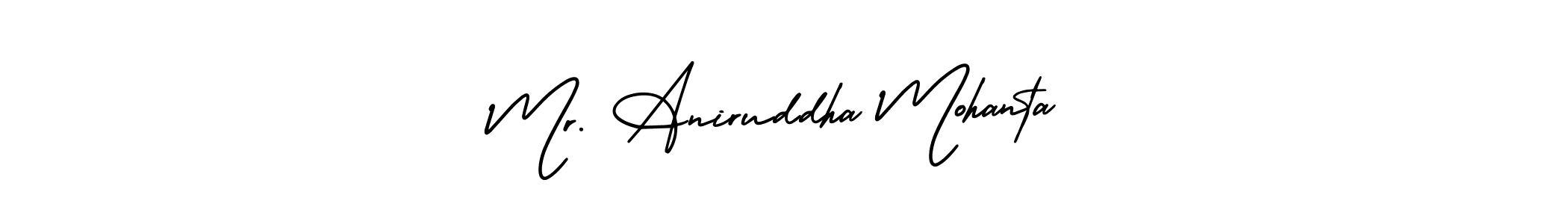 Mr. Aniruddha Mohanta stylish signature style. Best Handwritten Sign (AmerikaSignatureDemo-Regular) for my name. Handwritten Signature Collection Ideas for my name Mr. Aniruddha Mohanta. Mr. Aniruddha Mohanta signature style 3 images and pictures png