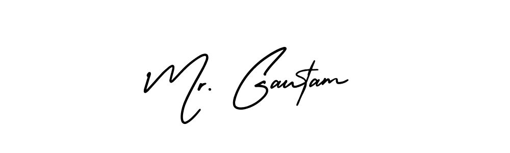 How to Draw Mr. Gautam signature style? AmerikaSignatureDemo-Regular is a latest design signature styles for name Mr. Gautam. Mr. Gautam signature style 3 images and pictures png