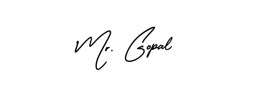 You should practise on your own different ways (AmerikaSignatureDemo-Regular) to write your name (Mr. Gopal) in signature. don't let someone else do it for you. Mr. Gopal signature style 3 images and pictures png