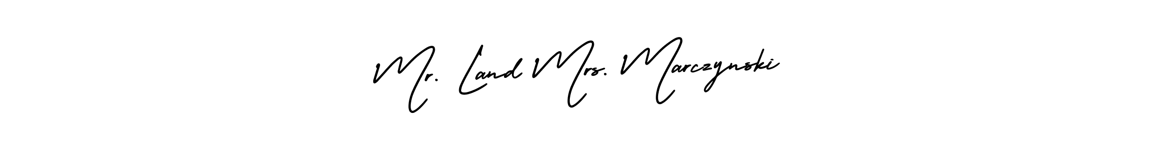 This is the best signature style for the Mr. Land Mrs. Marczynski name. Also you like these signature font (AmerikaSignatureDemo-Regular). Mix name signature. Mr. Land Mrs. Marczynski signature style 3 images and pictures png