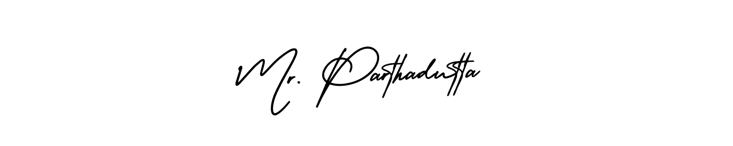This is the best signature style for the Mr. Parthadutta name. Also you like these signature font (AmerikaSignatureDemo-Regular). Mix name signature. Mr. Parthadutta signature style 3 images and pictures png