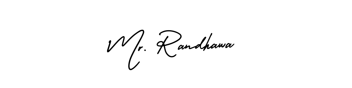 How to make Mr. Randhawa signature? AmerikaSignatureDemo-Regular is a professional autograph style. Create handwritten signature for Mr. Randhawa name. Mr. Randhawa signature style 3 images and pictures png