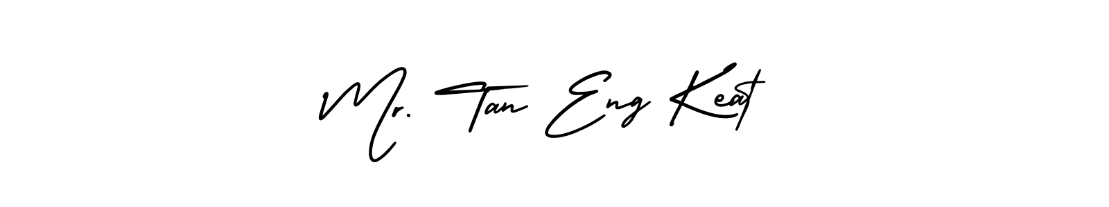 The best way (AmerikaSignatureDemo-Regular) to make a short signature is to pick only two or three words in your name. The name Mr. Tan Eng Keat include a total of six letters. For converting this name. Mr. Tan Eng Keat signature style 3 images and pictures png
