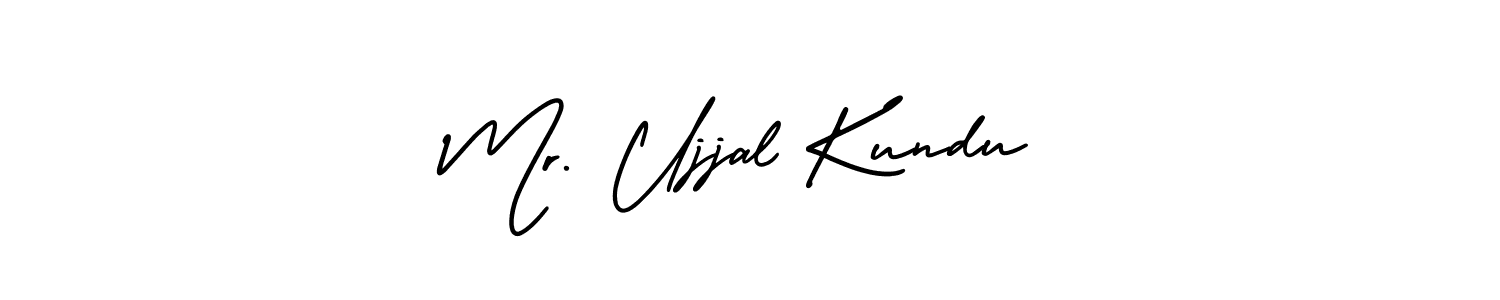 How to Draw Mr. Ujjal Kundu signature style? AmerikaSignatureDemo-Regular is a latest design signature styles for name Mr. Ujjal Kundu. Mr. Ujjal Kundu signature style 3 images and pictures png