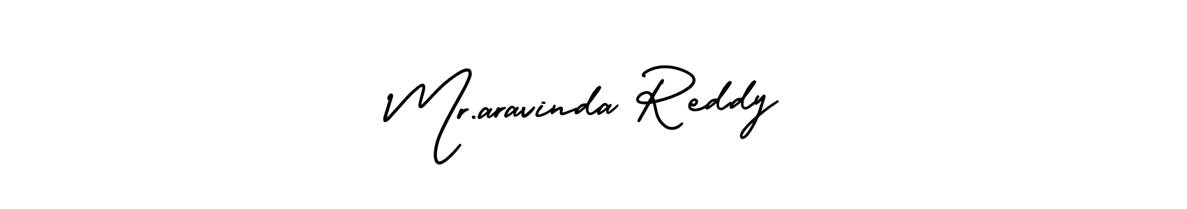 Make a short Mr.aravinda Reddy signature style. Manage your documents anywhere anytime using AmerikaSignatureDemo-Regular. Create and add eSignatures, submit forms, share and send files easily. Mr.aravinda Reddy signature style 3 images and pictures png