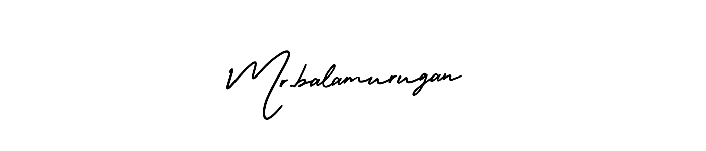 Mr.balamurugan stylish signature style. Best Handwritten Sign (AmerikaSignatureDemo-Regular) for my name. Handwritten Signature Collection Ideas for my name Mr.balamurugan. Mr.balamurugan signature style 3 images and pictures png
