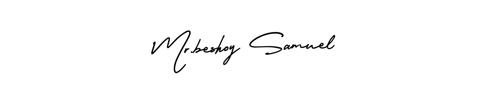 Create a beautiful signature design for name Mr.beshoy Samuel. With this signature (AmerikaSignatureDemo-Regular) fonts, you can make a handwritten signature for free. Mr.beshoy Samuel signature style 3 images and pictures png