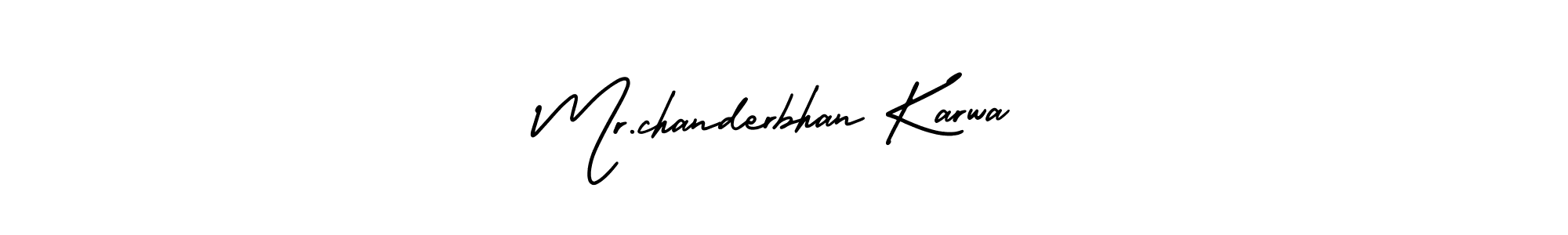 You can use this online signature creator to create a handwritten signature for the name Mr.chanderbhan Karwa. This is the best online autograph maker. Mr.chanderbhan Karwa signature style 3 images and pictures png