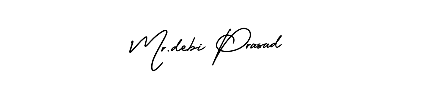 Similarly AmerikaSignatureDemo-Regular is the best handwritten signature design. Signature creator online .You can use it as an online autograph creator for name Mr.debi Prasad. Mr.debi Prasad signature style 3 images and pictures png