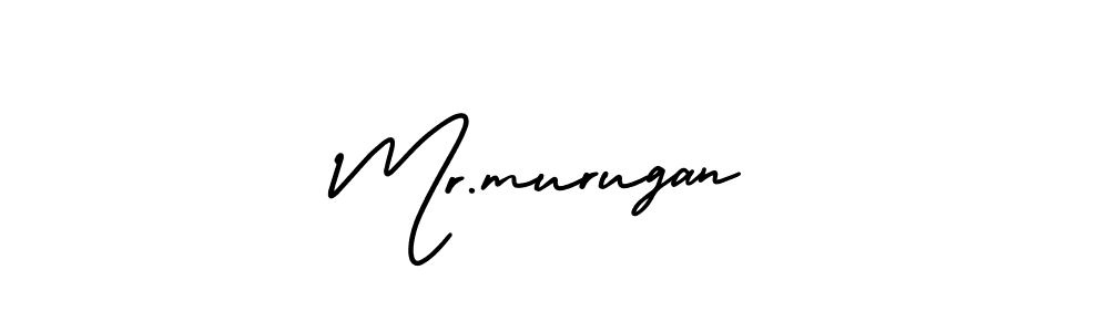 How to make Mr.murugan name signature. Use AmerikaSignatureDemo-Regular style for creating short signs online. This is the latest handwritten sign. Mr.murugan signature style 3 images and pictures png