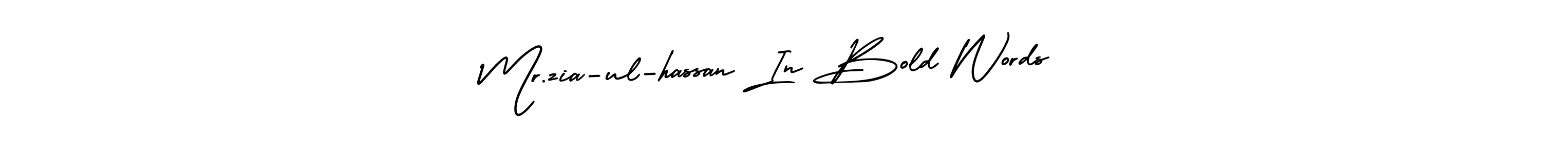 Also You can easily find your signature by using the search form. We will create Mr.zia-ul-hassan In Bold Words name handwritten signature images for you free of cost using AmerikaSignatureDemo-Regular sign style. Mr.zia-ul-hassan In Bold Words signature style 3 images and pictures png