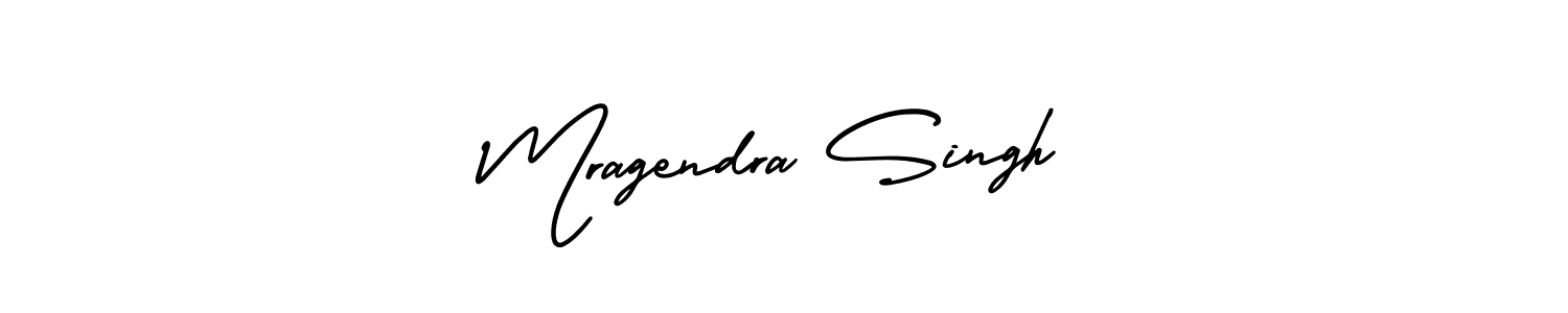 Also You can easily find your signature by using the search form. We will create Mragendra Singh name handwritten signature images for you free of cost using AmerikaSignatureDemo-Regular sign style. Mragendra Singh signature style 3 images and pictures png