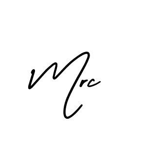 Design your own signature with our free online signature maker. With this signature software, you can create a handwritten (AmerikaSignatureDemo-Regular) signature for name Mrc. Mrc signature style 3 images and pictures png