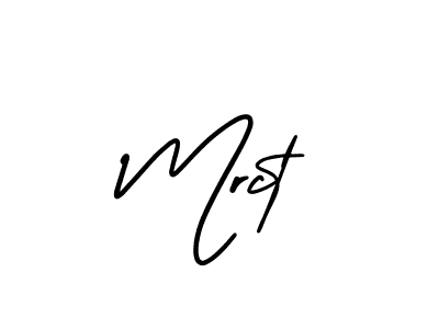 It looks lik you need a new signature style for name Mrct. Design unique handwritten (AmerikaSignatureDemo-Regular) signature with our free signature maker in just a few clicks. Mrct signature style 3 images and pictures png