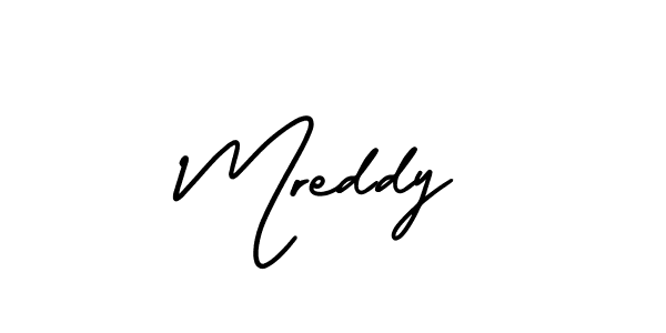 Also You can easily find your signature by using the search form. We will create Mreddy name handwritten signature images for you free of cost using AmerikaSignatureDemo-Regular sign style. Mreddy signature style 3 images and pictures png