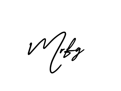 Make a beautiful signature design for name Mrfg. With this signature (AmerikaSignatureDemo-Regular) style, you can create a handwritten signature for free. Mrfg signature style 3 images and pictures png