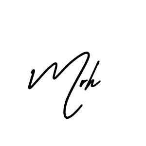 Best and Professional Signature Style for Mrh. AmerikaSignatureDemo-Regular Best Signature Style Collection. Mrh signature style 3 images and pictures png