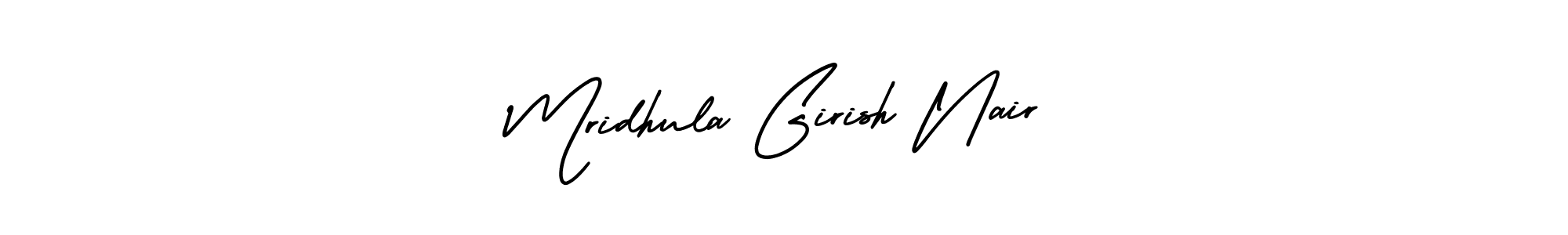 Check out images of Autograph of Mridhula Girish Nair name. Actor Mridhula Girish Nair Signature Style. AmerikaSignatureDemo-Regular is a professional sign style online. Mridhula Girish Nair signature style 3 images and pictures png