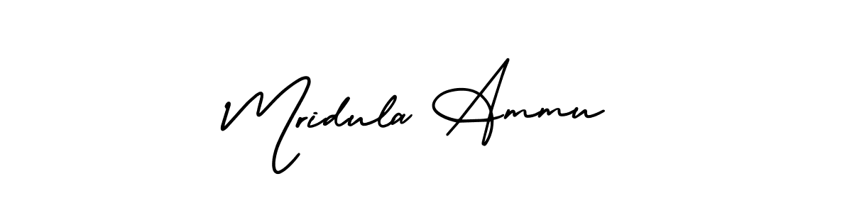 Also we have Mridula Ammu name is the best signature style. Create professional handwritten signature collection using AmerikaSignatureDemo-Regular autograph style. Mridula Ammu signature style 3 images and pictures png