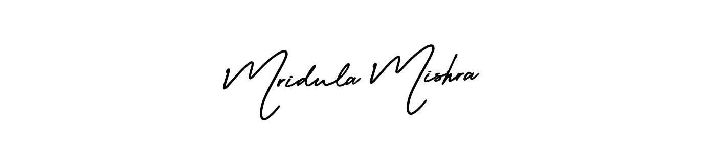How to make Mridula Mishra signature? AmerikaSignatureDemo-Regular is a professional autograph style. Create handwritten signature for Mridula Mishra name. Mridula Mishra signature style 3 images and pictures png