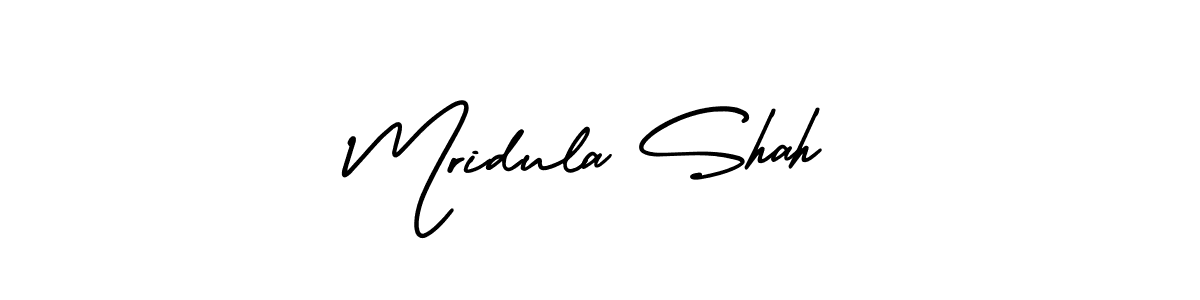 Also You can easily find your signature by using the search form. We will create Mridula Shah name handwritten signature images for you free of cost using AmerikaSignatureDemo-Regular sign style. Mridula Shah signature style 3 images and pictures png