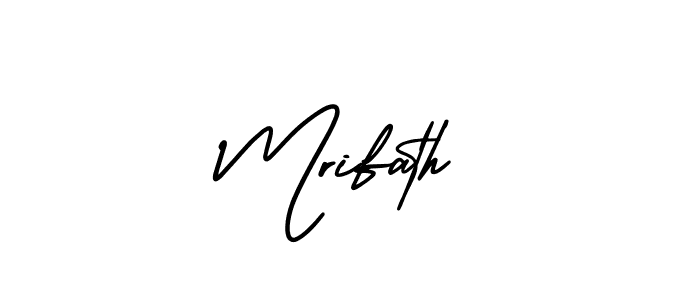 Also we have Mrifath name is the best signature style. Create professional handwritten signature collection using AmerikaSignatureDemo-Regular autograph style. Mrifath signature style 3 images and pictures png