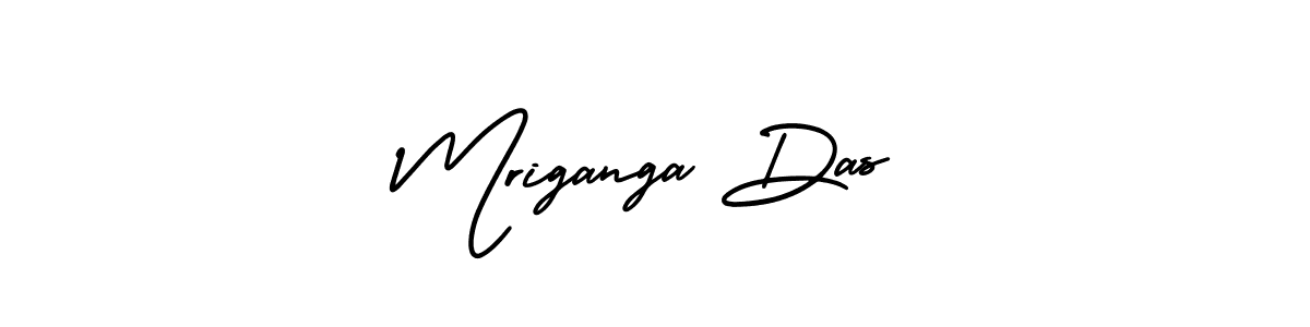 AmerikaSignatureDemo-Regular is a professional signature style that is perfect for those who want to add a touch of class to their signature. It is also a great choice for those who want to make their signature more unique. Get Mriganga Das name to fancy signature for free. Mriganga Das signature style 3 images and pictures png